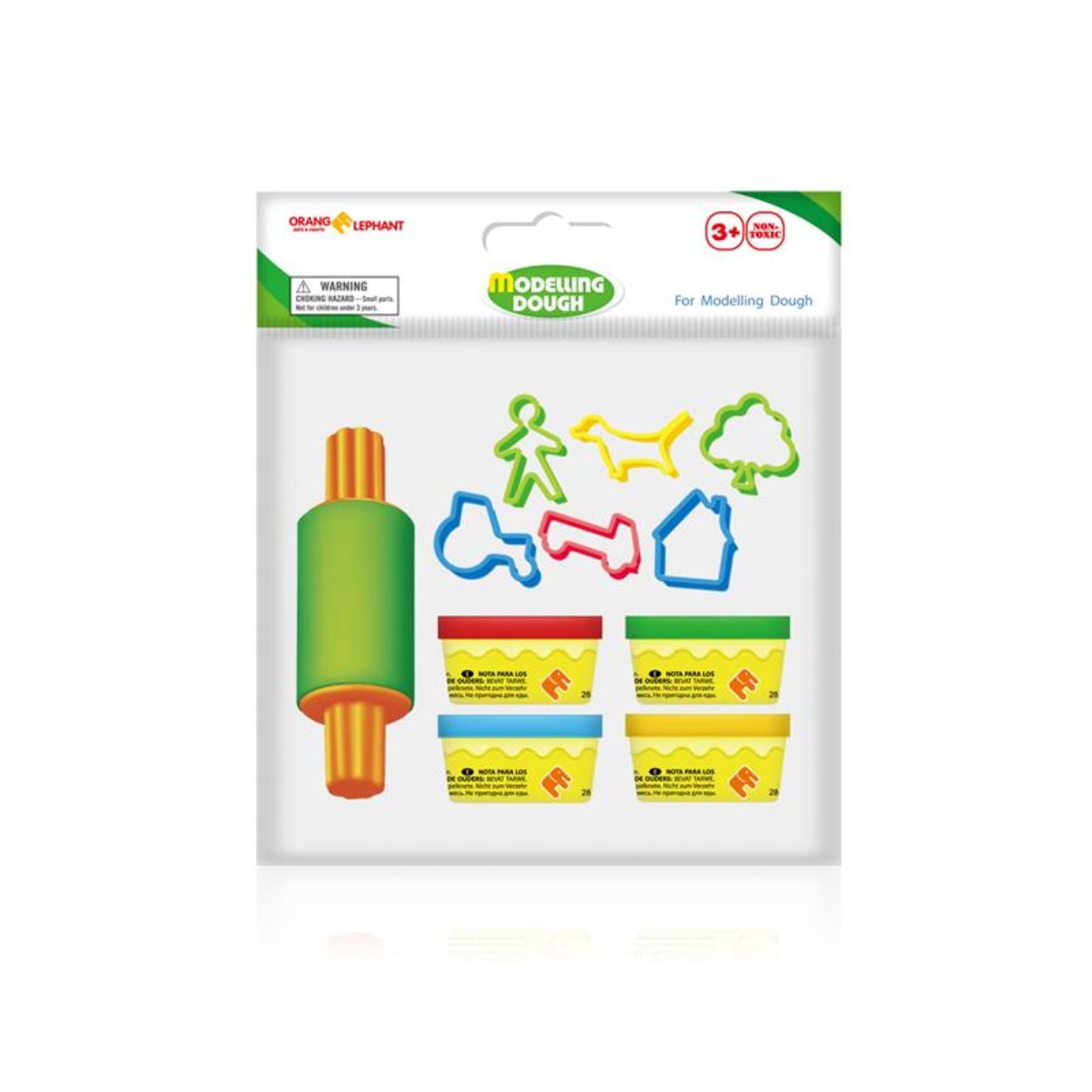 Set creatie pentru modelaj Orange Elephant, C1