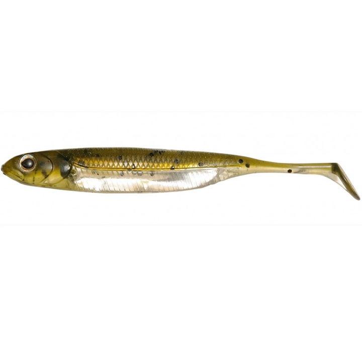 Комплект от 8 броя меки примамки Fish Arrow Flash-J Shad 5cm 02 Watermelon Silver за риболов на костур, судар или щука