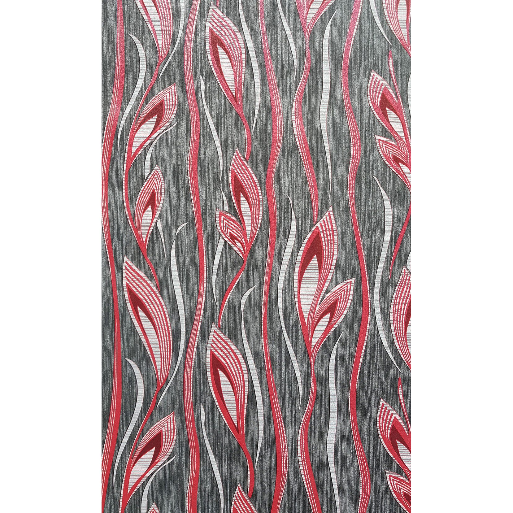 Tapet DEGRETS 051-20 hartie Katrin negru-rosu sizes 0.53m x 10.05m = 5.3 mp