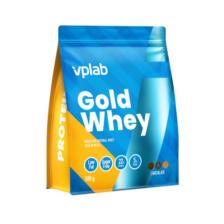 Gold Whey - Ciocolata cu proteine ​​din zer 500g VPLab