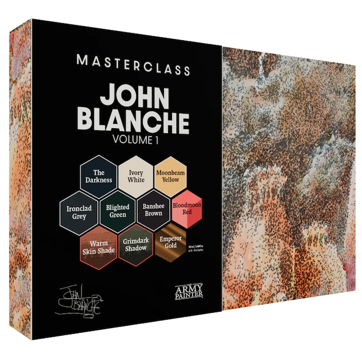 Set de vopsele Masterclass John Blanche Vol. 1, Army Painter, 10 x 18ml