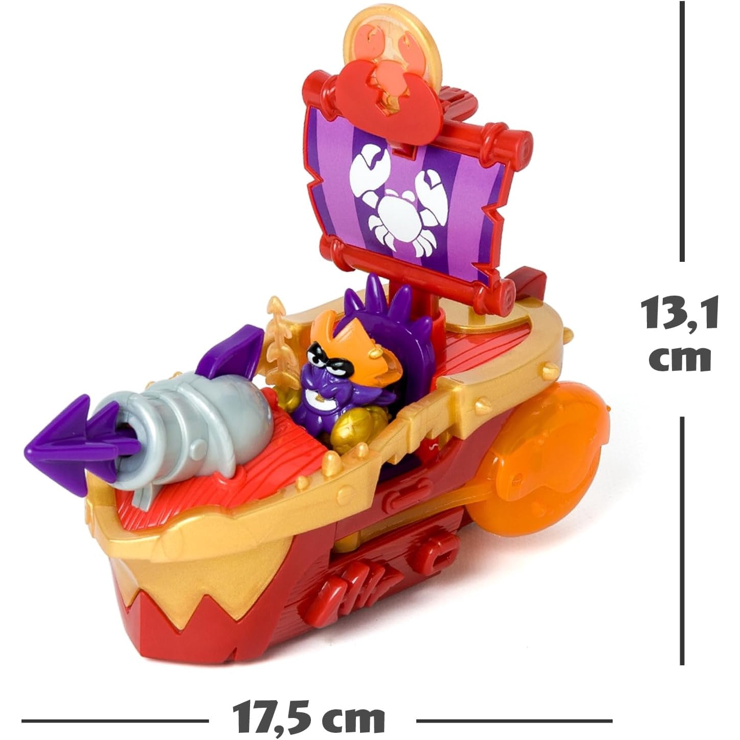 Set de Joaca Piratix, Magic Box, Nava Sea Crusher, 1 figurina