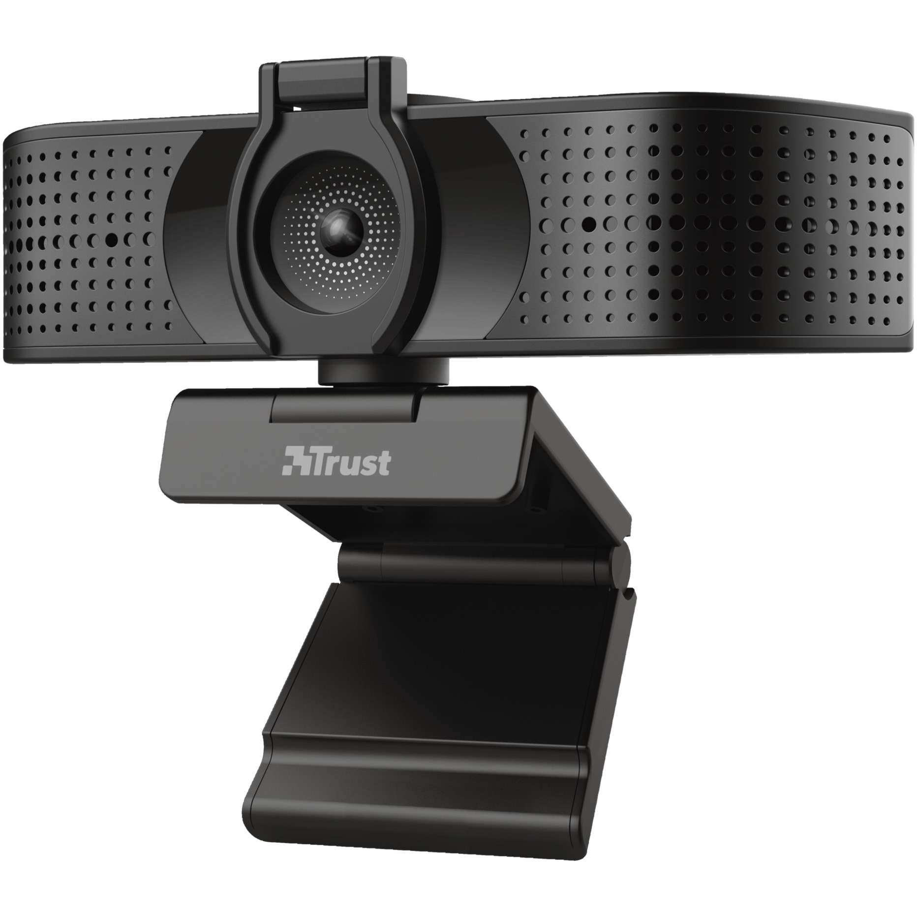 Camera web Trust TEZA, 4K Ultra HD, Autofocus, Microfon cardioid, USB-A, cablu 2m, negru