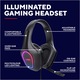 Trust GXT416 ZIROX vezetékes gamer fejhallgató, 50 mm-es meghajtókkal, összecsukható mikrofonnal, PC-kompatibilis, 2 m-es kábellel, 3,5 mm/USB-A jack, fekete
