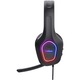 Trust GXT416 ZIROX vezetékes gamer fejhallgató, 50 mm-es meghajtókkal, összecsukható mikrofonnal, PC-kompatibilis, 2 m-es kábellel, 3,5 mm/USB-A jack, fekete