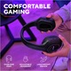 Trust GXT416 ZIROX vezetékes gamer fejhallgató, 50 mm-es meghajtókkal, összecsukható mikrofonnal, PC-kompatibilis, 2 m-es kábellel, 3,5 mm/USB-A jack, fekete