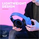 Trust GXT415B ZIROX vezetékes gaming headset, 50mm meghajtók, összecsukható mikrofon, PC, PS4/PS5/Xbox kompatibilis, 2m kábel, kék