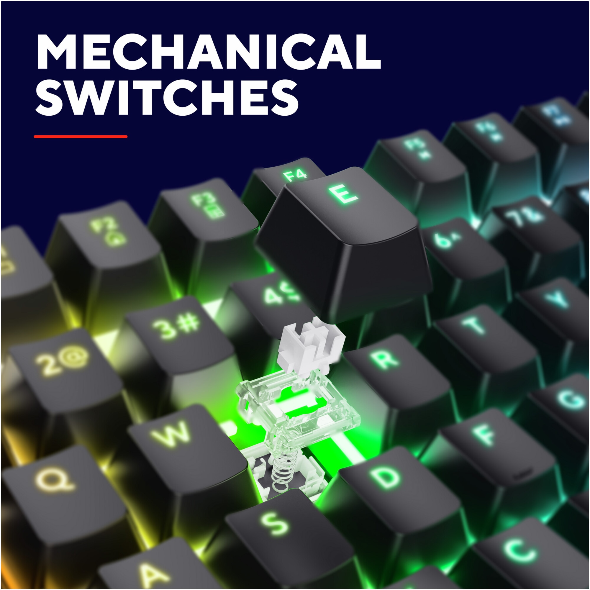 Tastatura Gaming Mecanica Trust GXT871 ZORA, Full RGB