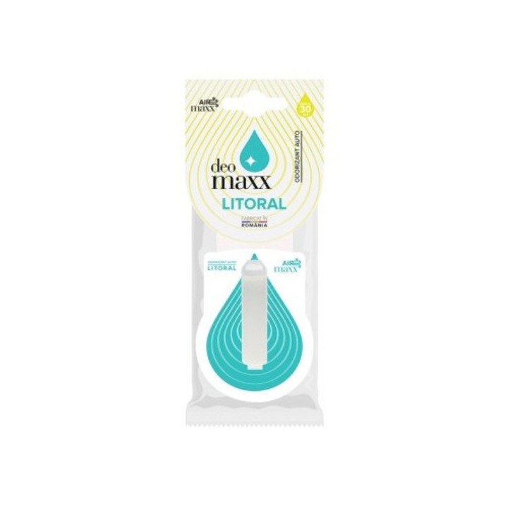 Odorizant auto cu lichid, AirMaxx, DeoMaxx, Litoral, 5ml