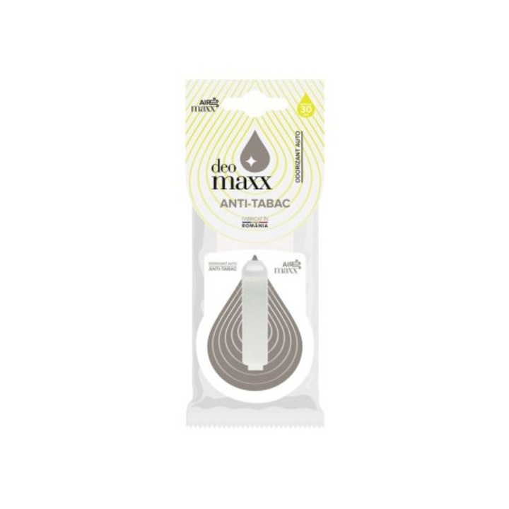 Odorizant auto cu lichid, AirMaxx, DeoMaxx, Antitabac, 5ml