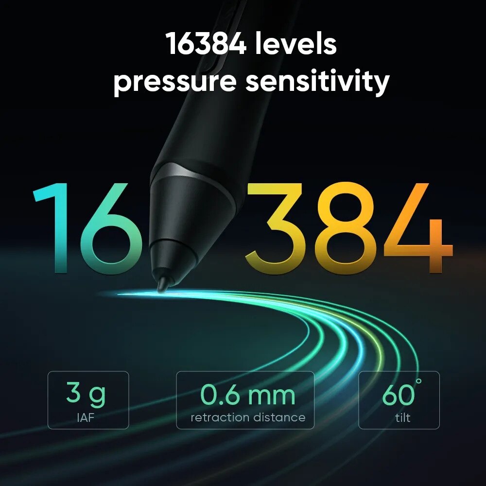 Grafikus táblagép, XP-PEN, Artist 22 Gen 2 Plus, 16K X3 Pro Pen, 99,8% ...