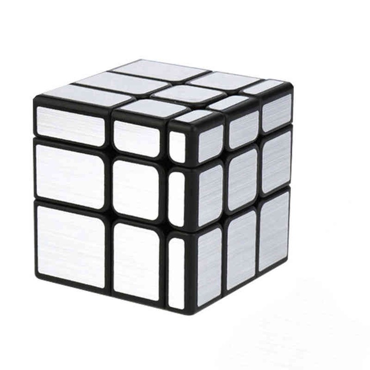 Mágikus kocka tükör 3x3x3 Moyu ezüst, 28CUB-1