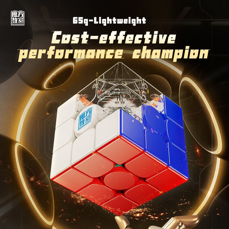 Cub Rubik MoYu RS3M V5, Exista o cutie de afisare robot, 3x3