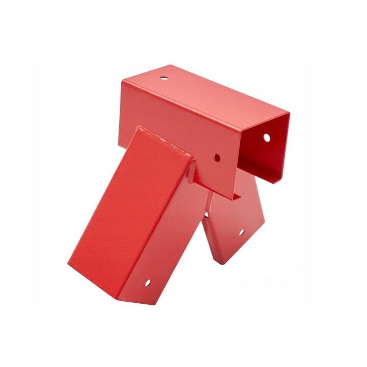 GIGI TOYS rögzítő játékszerkezethez, 90x90mm, 100 fok, piros, 1 db