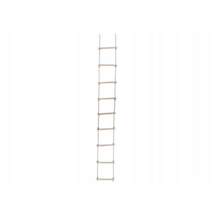 Drabinka 9 trepte, GIGI TOYS, lemn, 35mmx40cm, lungime 320cm, maxim 50kg