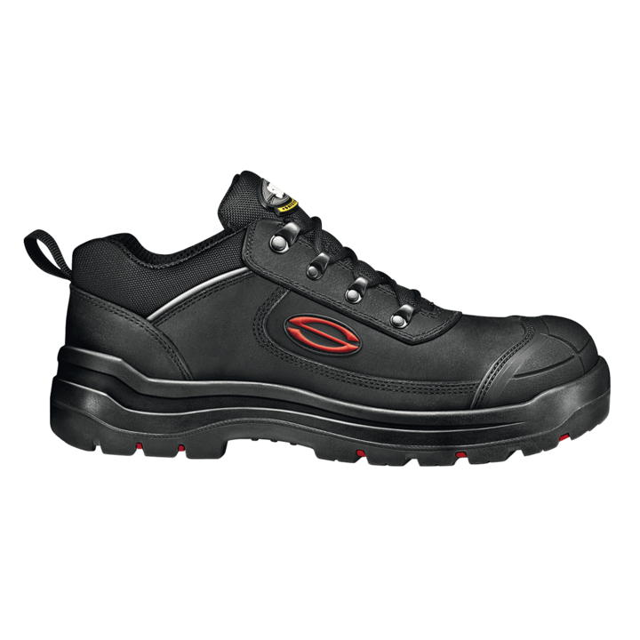 Pantofi de protectie Maximum Oasis cu talpa rezistenta la hidrocarburi si sistem anti-soc, potriviti pentru picioare late. Marimea 40