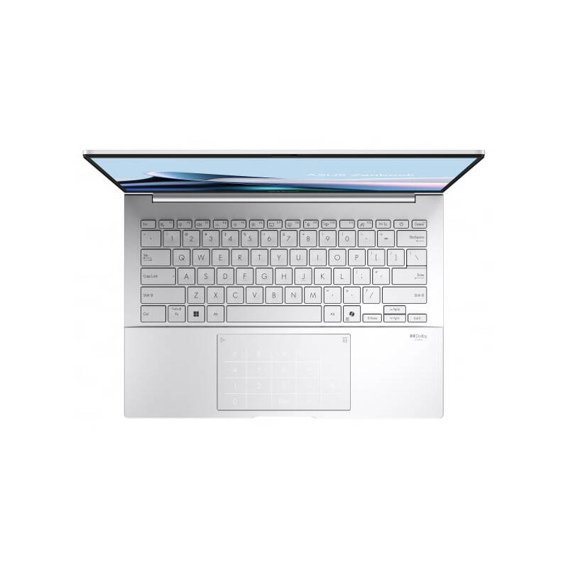Laptop ASUS ZenBook UX3405CA 14 inch WUXGA Intel Core Ultra 5 125H 16GB 512GB PCIe Windows 11 Silver