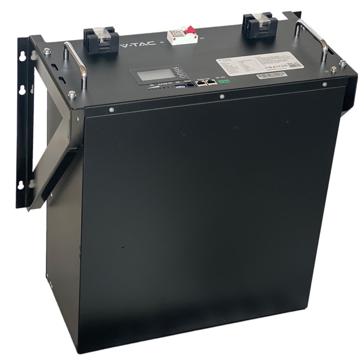 Coltar suport vertical pentru 1 baterie V-TAC 9,6 kWh