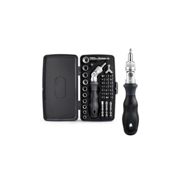 STABLECAM 38 az 1-ben racsnis csavarhúzó készlet