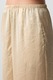 JIMMY KEY, Pantaloni de satin cu buzunare laterale, Portocaliu deschis