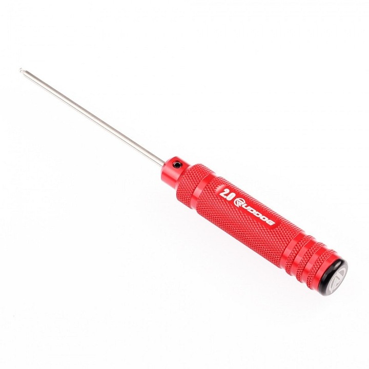 Ruddog imbuszkulcs, 2.0mm, alumínium fogantyúval, szett