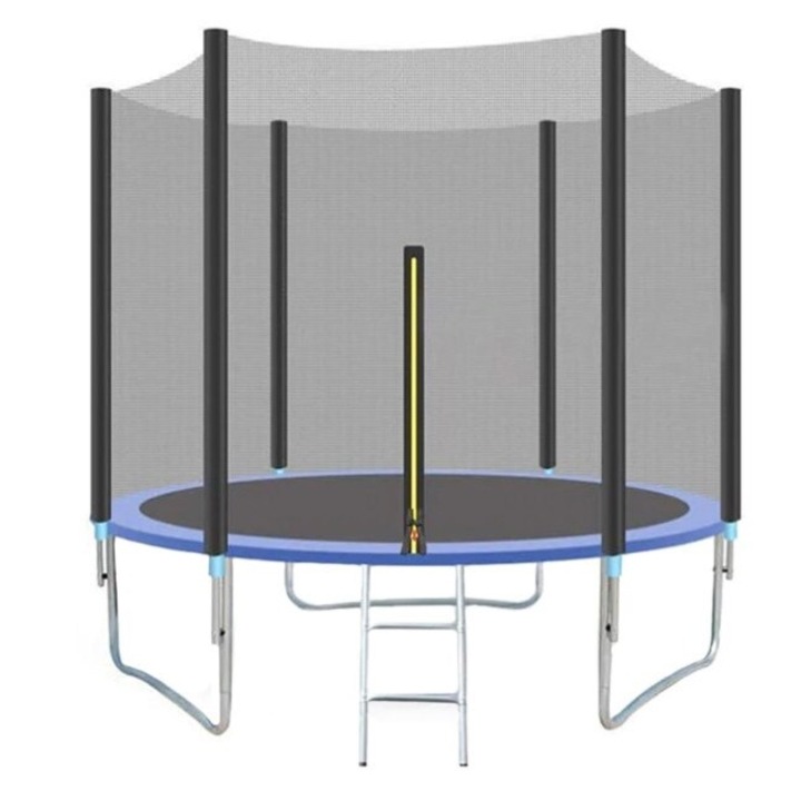 Kültéri trambulin 244cm átmérőjű (kék)
