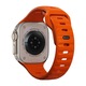 Bratara din silicon moale pentru Apple Watch, 38x49mm, culoare variata, lungime 23cm