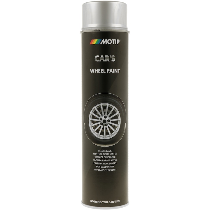 Vopsea Spray Argintiu Dupli-Color pentru Jante 600 ml