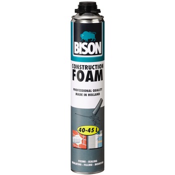 Spuma poliuretanica pentru pistol Bison, 750ml Spuma poliuretanica pentru pistol Bison, 750ml