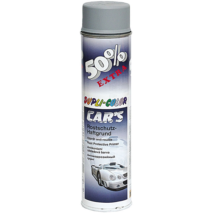 Dupli-Color Car's szürke alapozó spray, 600 ml