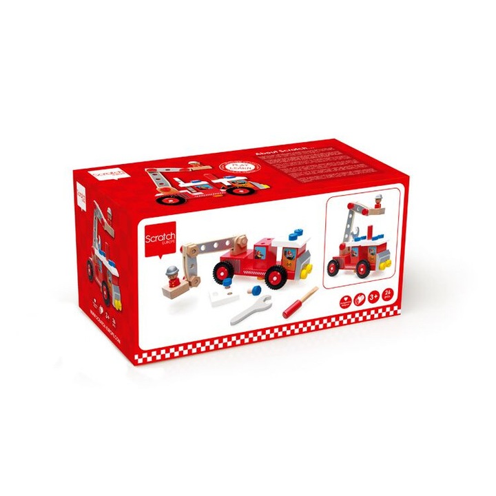 Конструктор пожарна кола Scratch