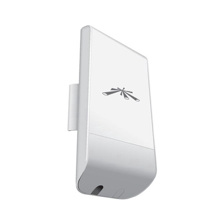 Acces Point Ubiquiti NanoStationAM, 150Mbps, antena panel, alb