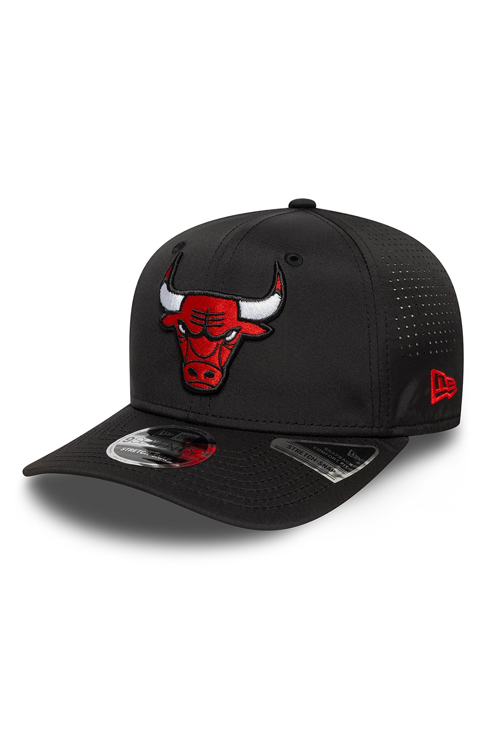 ●SOP MAFIA  Super rare New Era, Sapca cu capsa Chicago Bulls, Rosu, Negru, 56-62 CM
