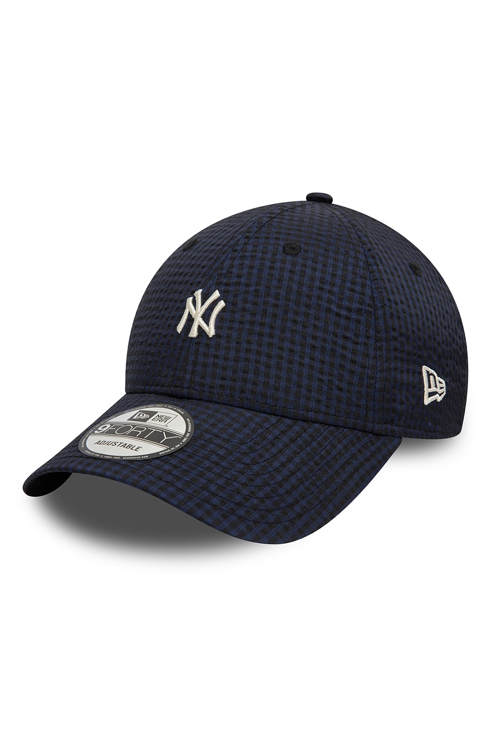 New Era, Sapca New York Yankees Seersucker 9FORTY, Albastru
