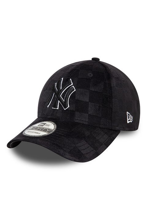 New Era, Карирана шапка New York Yankees, Черен, 56-62 CM