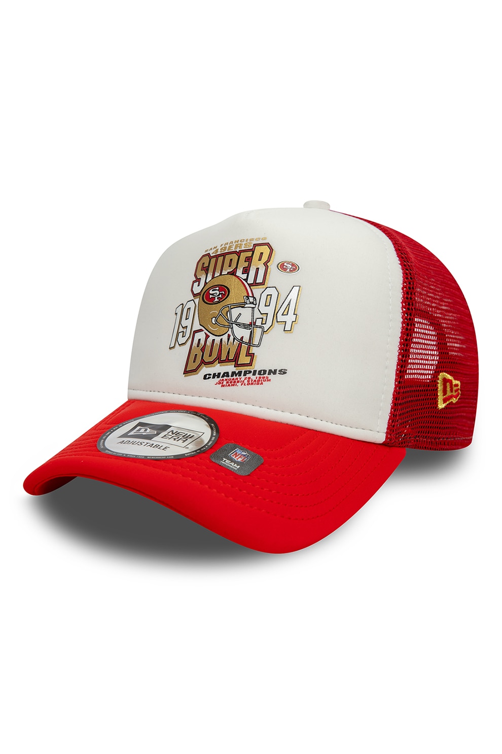 SEtt’s 　F.C.R.B NEW ERA EXPLORER WAIS New Era, Sapca baseball cu model, Rosu, Alb, 56-62 CM - eMAG.ro