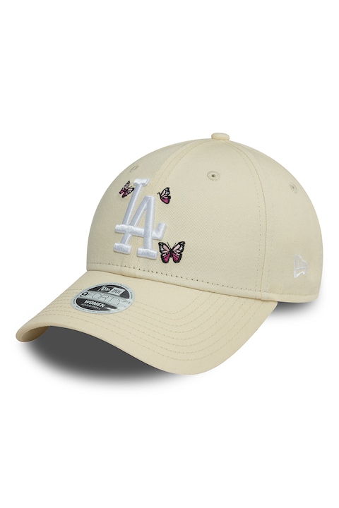 New Era, Шапка за бейзбол LA Dodgers с пеперуди, Бордо, Бял, Светло бежово