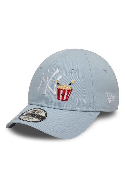 New Era, Шапка New York Yankees с бродерии, Червен, Прашно синьо, Мръснобял