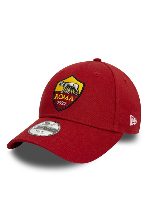 New Era, Sapca de bumbac AS Roma 9FORTY, 54-55 CM, Galben/Rosu inchis/Alb optic