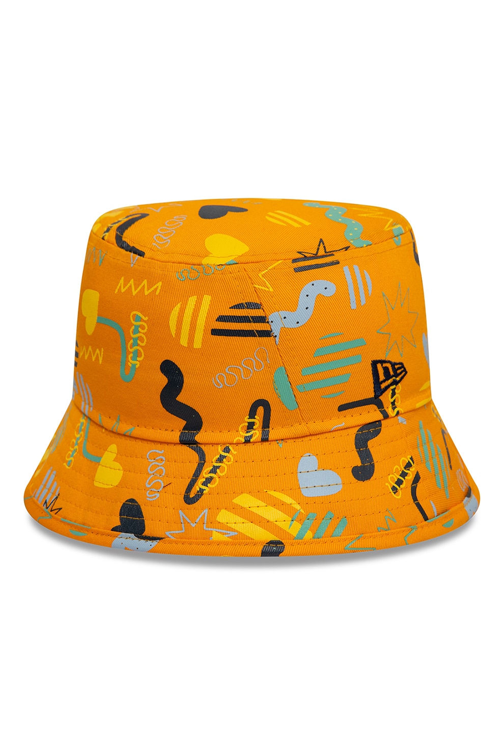 New Era, Palarie bucket din amestec de bumbac cu imprimeu - eMAG.ro
