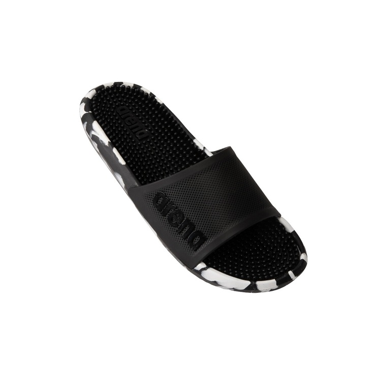 Slapi Arena Marco BI, unisex, anti-alunecare, confortabili, negru, spuma EVA, 36 EU