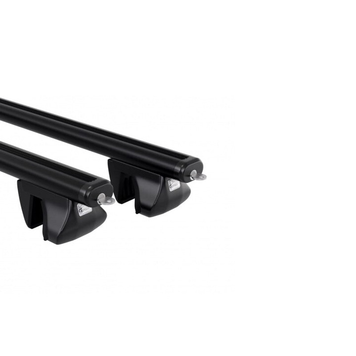 AMOS AERO 1.3 keresztrudak, 2 alumínium rúd, 4 támaszték, 130 cm, fekete
