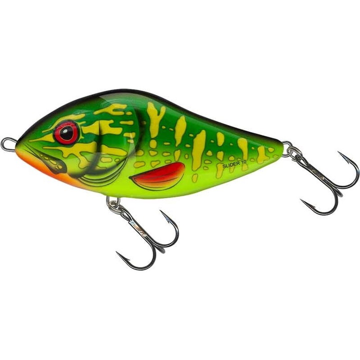 Salmo műcsali, Slider, 10cm, zöld