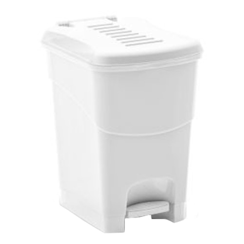 Cos gunoi KIS Koral, Alb, S