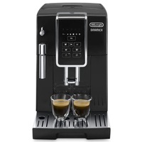 Espressor automat De'Longhi Dinamica ECAM 350.15.B, 1450W, 15 bari, sistem spumare manual, Negru