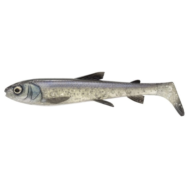 Momeli artificiale Savage Gear 3D Whitefish Shad 12cm 14g set 3szt, alb