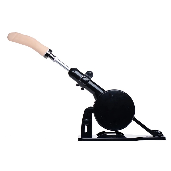 Rubo Fuk hordozható szexgép, 2 tartozék, rózsaszín, 30x15x10cm