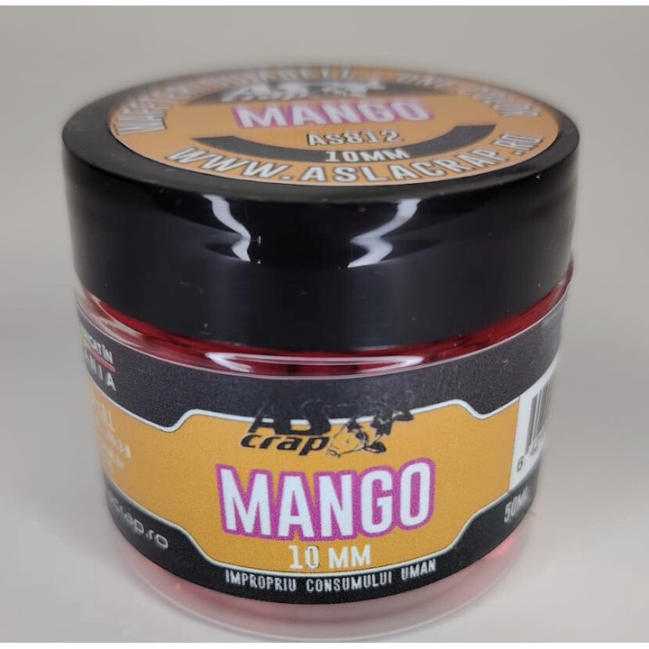 Momeala carlig, As La Crap, Wafter/Dumbel, 10mm, 50g, Mango