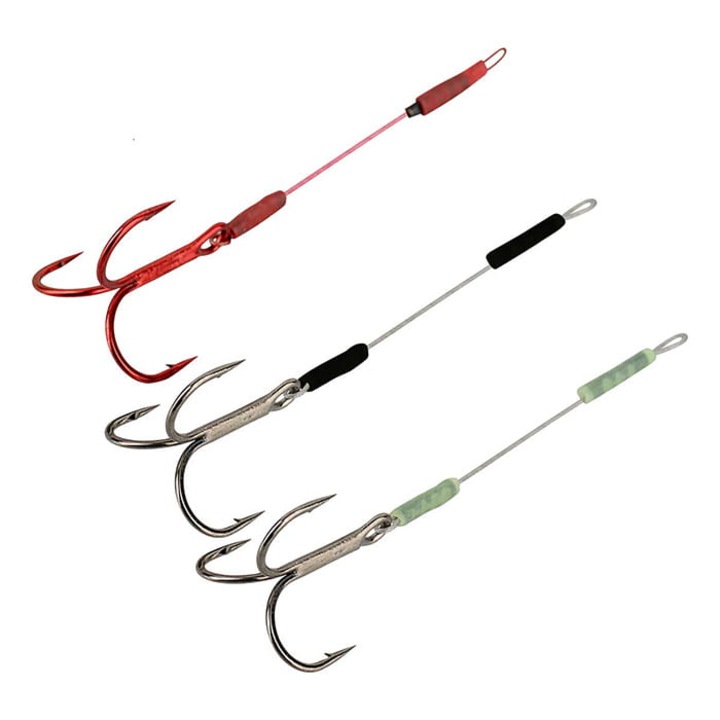 Horgász horgok, Savage Gear Carbon49, 9cm, 16kg, 3 db-os készlet