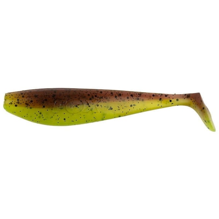 Mesterséges csalik Fox Zander Pro Shad 18cm, UV Green Pumpkin